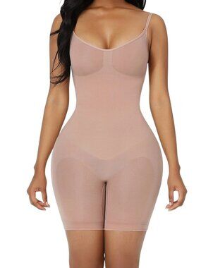 Seamless Nude Shapewear Full Bodysuit ✨ Sculpting & Smoothing Tummy Control